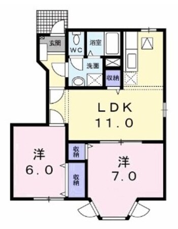 トランキルメゾンの物件間取画像